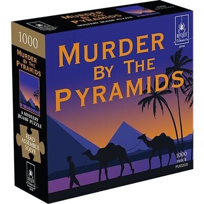 Murder By The Pyramids Mystery 1000 Pc