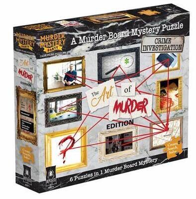 The Art Of Murder Mystery 750 Pc 15+