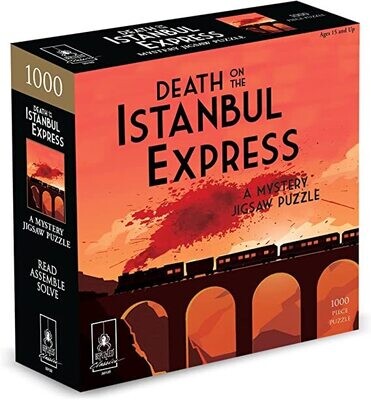 Death On The Istanbul Express Murder Mystery 1000 Pc 15+
