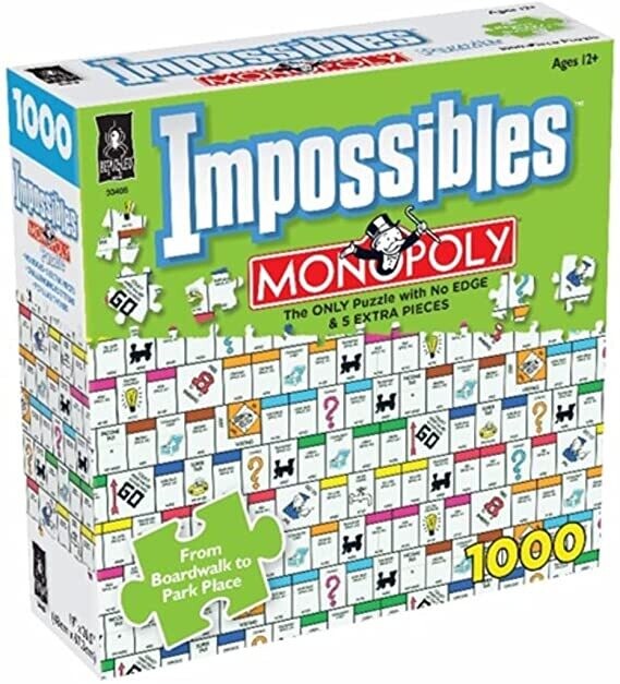 Impossibles Monopoly 750 Pc Impossibles Monopoly 750 Pc