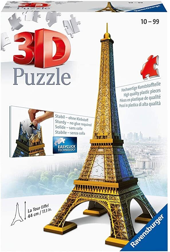 Eiffel Tower Mini 3D 62 Pc Eiffel Tower Mini 3D 62 Pc