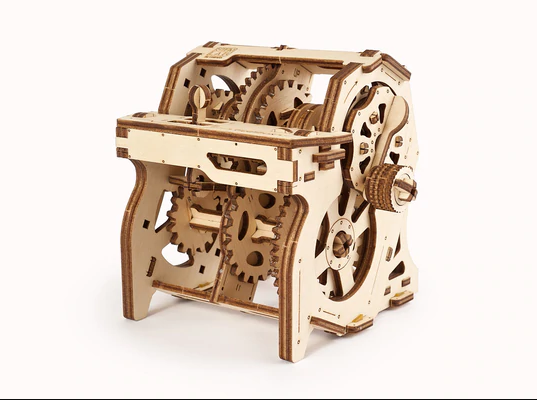 Gearbox 3D Wood Mechanical 120 Pc