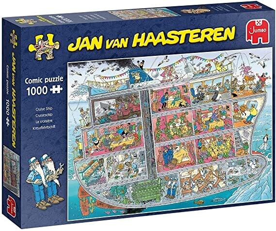 Cruise Ship 1000 Pc Jan Van Haasteren