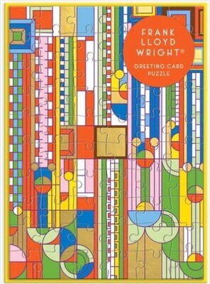 Frank Lloyd Wright Greeting Card Puzzle 60 Pc