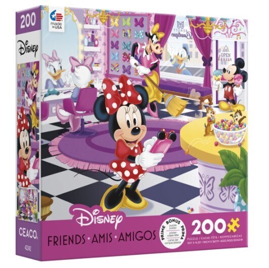 Disney Friends Minnie And Mickey Beauty Boutique 200 Pc