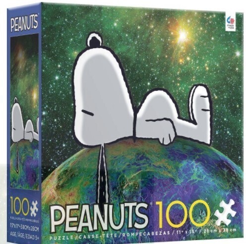 Peanuts Snoopy Napping On Earth 100 Pc
