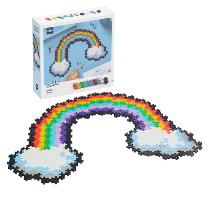 Puzzle By Number Rainbow 500 Pc