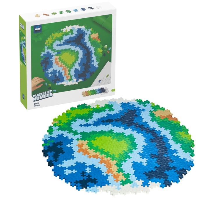 Puzzle By Number Earth 800 Pc