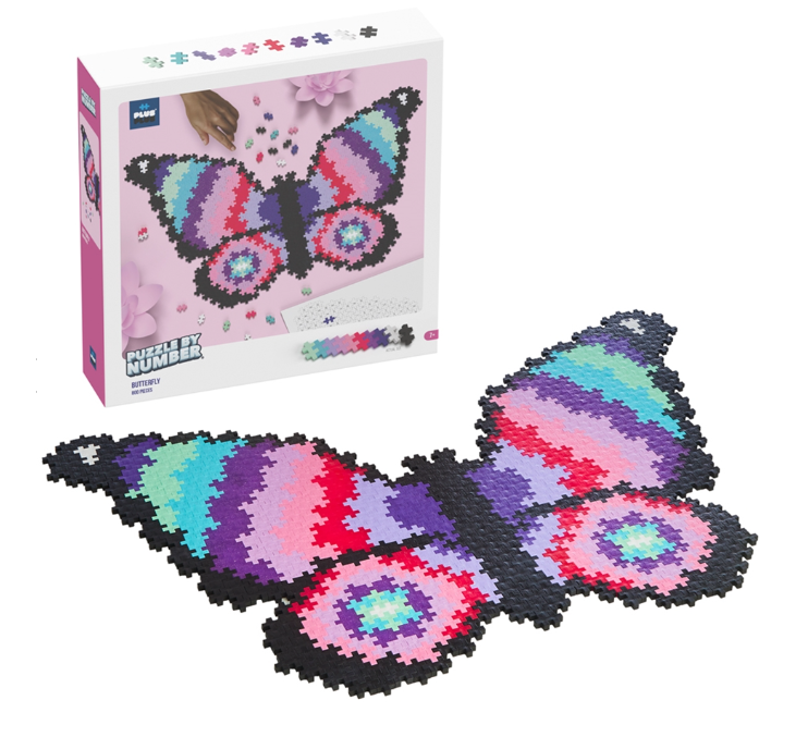 Puzzle By Number Butterfly 800 Pc