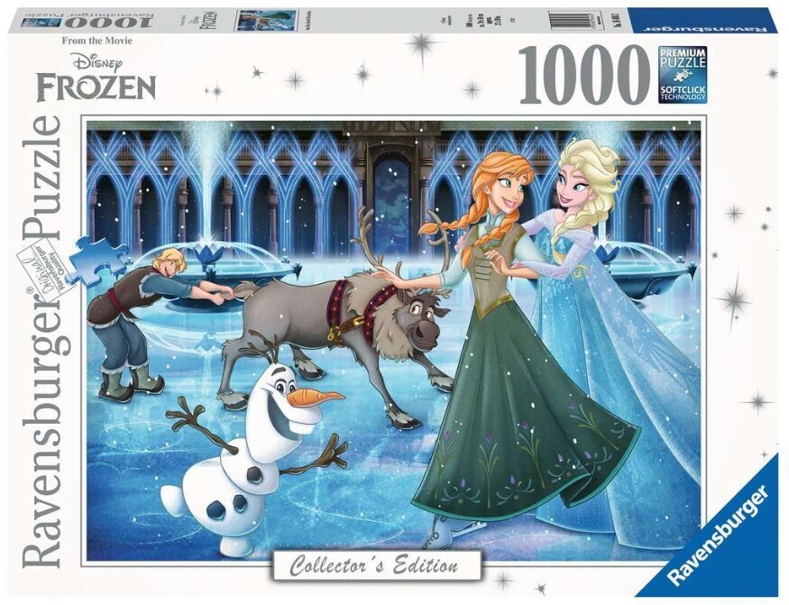 Anna, Elsa, Kristoff, Olaf And Sven 1000 Pc Frozen