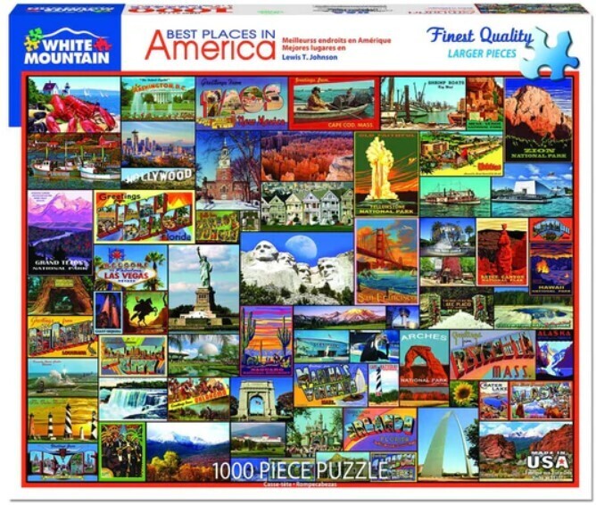 Best Places In America 1000 Pc