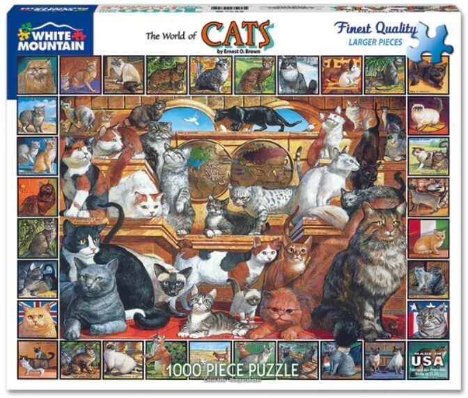 The World Of Cats 1000 Pc