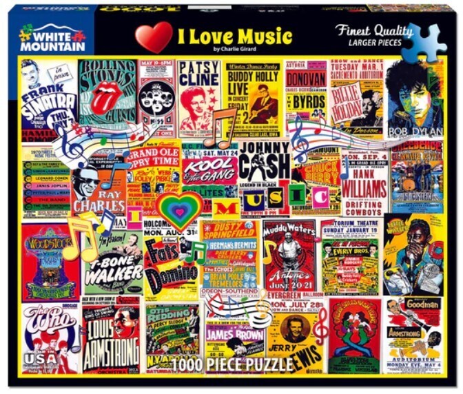 I Love Music 1000 Pc