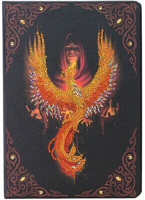 Phoenix Rising Crystal Art Notebook Kit 8+