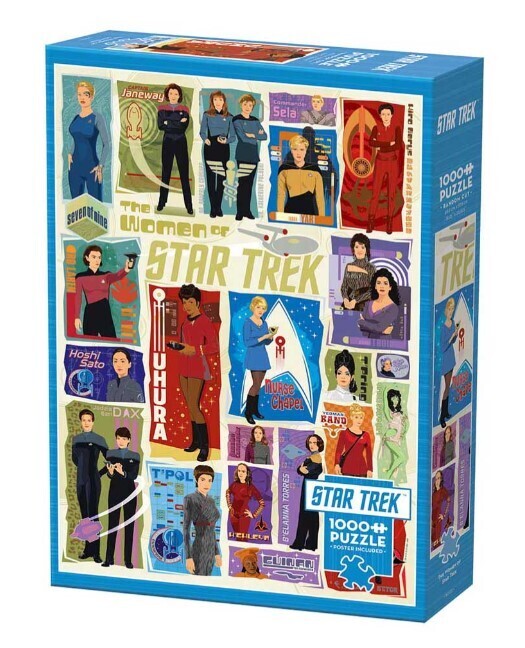 The Women Of Star Trek 1000 Pc