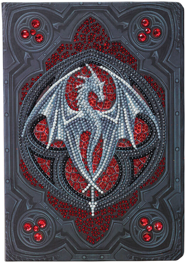 Dragon Valour Crystal Art Notebook Kit