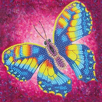 Change Butterfly Crystal Art Card Kit 8+