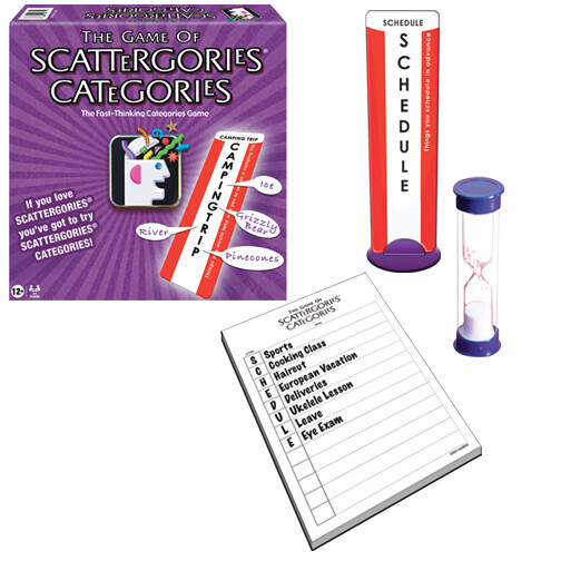Scattergories Categories Game
