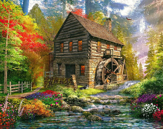 Mill Cottage 1000 Pc