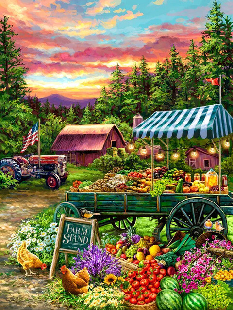 The Fruit Stand 500 Pc