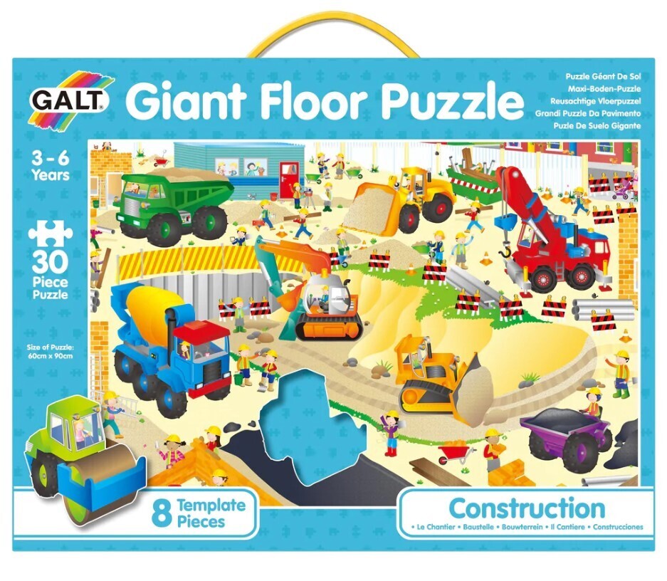 Construction Giant Floor Puzzle 30 Pc