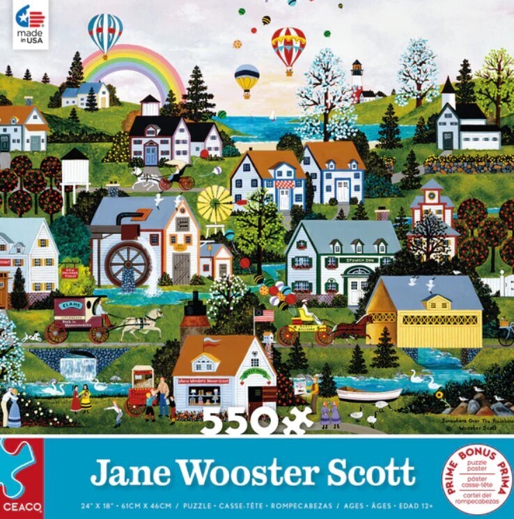 Jane Wooster Scott Somewhere Over The Rainbow 550 Pc