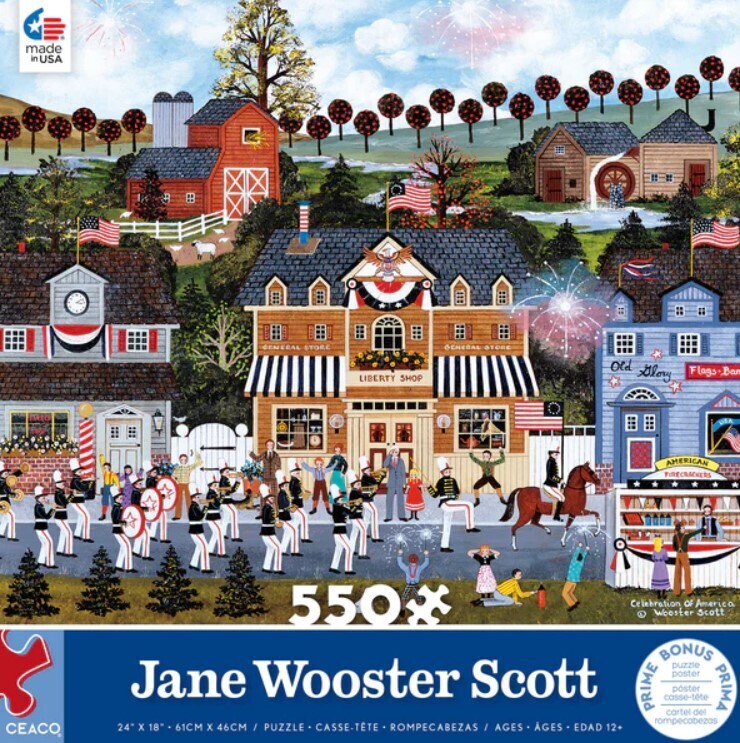 Jane Wooster Scott Celebration Of America 550 Pc