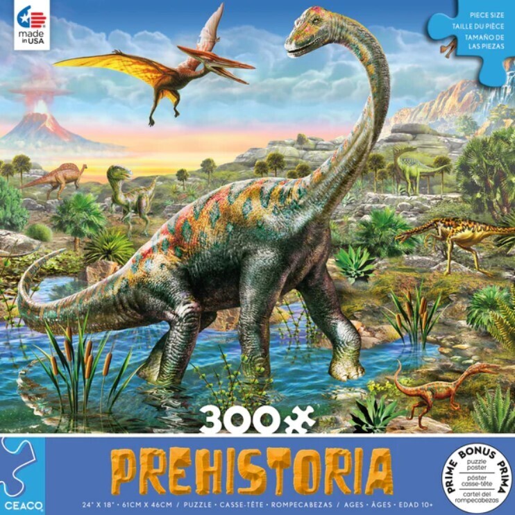 Prehistoria Brachiosaurus 300 Pc