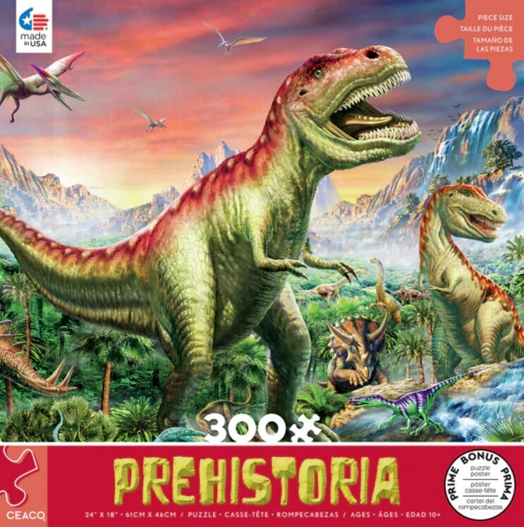 Prehistoria Jurassic Forest 300 Pc