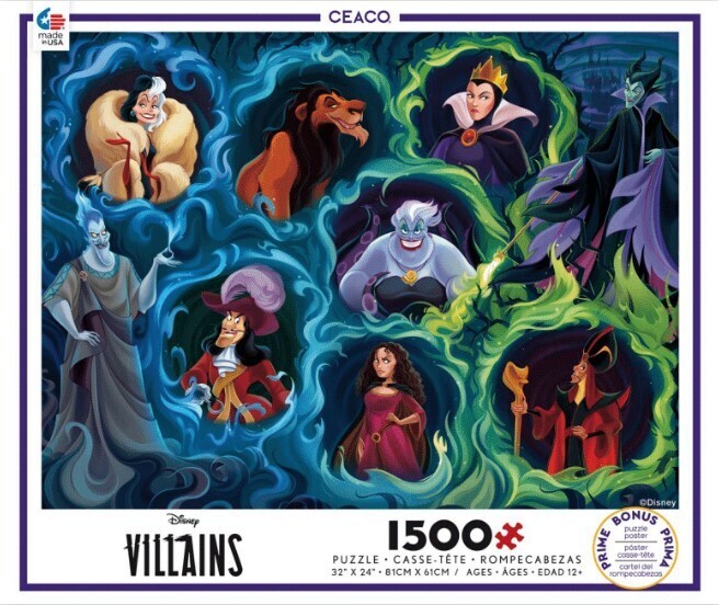 Disney Villains 1500 Pc