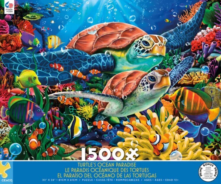 Turtle's Ocean Paradise 1500 Pc
