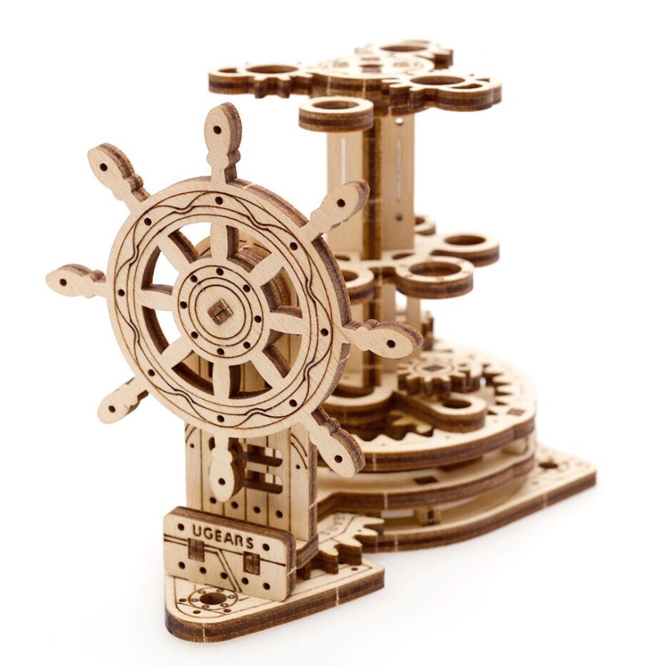 Wheel Organizer 3D Wood Mechanical 51 Pc