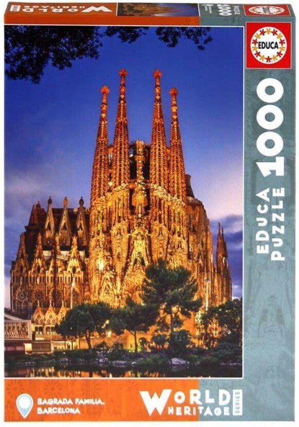 Sagrada Familia, Barcelona 1000 Pc