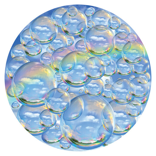 Bubble Trouble 1000 Pc Round