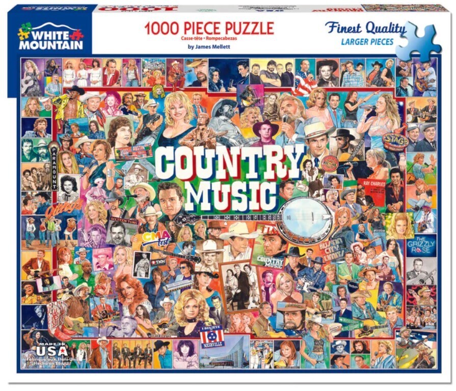 Country Music 1000 Pc