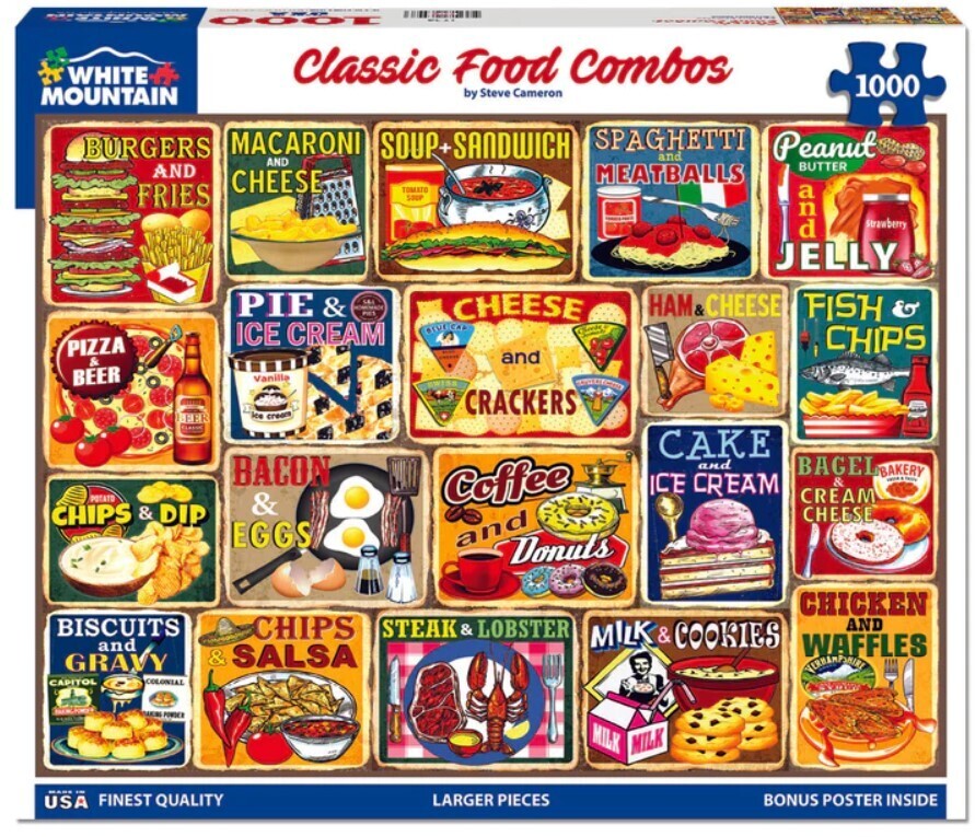 Classic Food Combos 1000 Pc