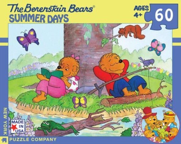 The Berenstain Bears Summer Days 60 Pc