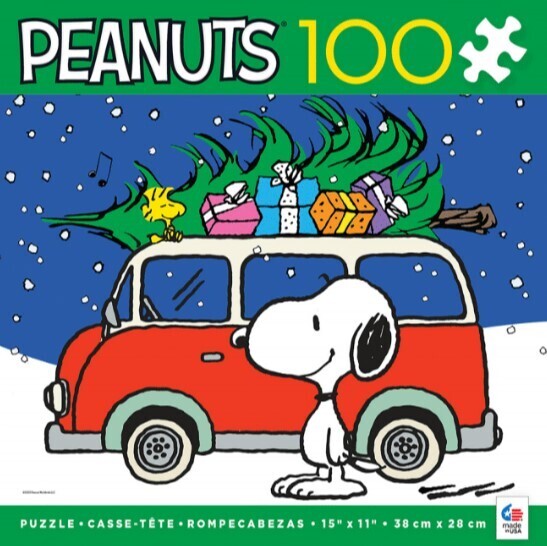 Peanuts Peace And Presents 100 Pc