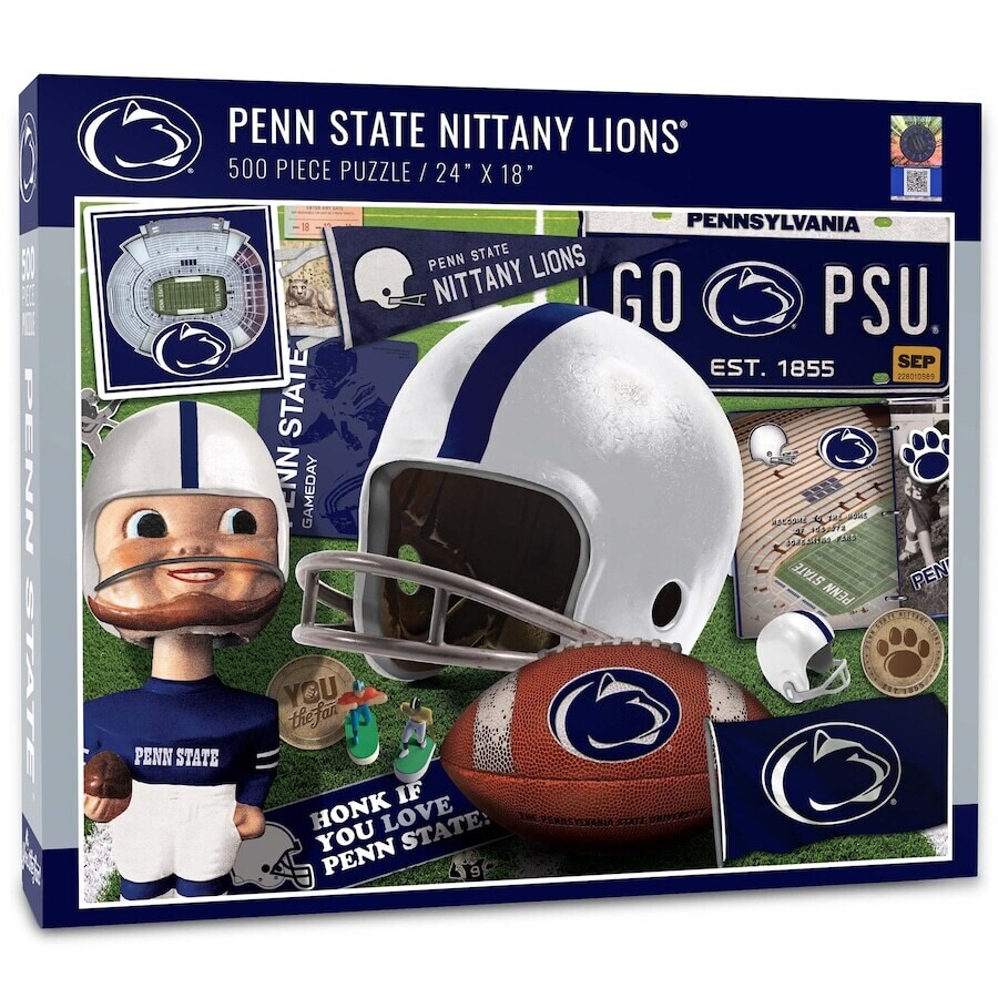 Penn State Nittany Lions Retro 500 Pc Penn State Nittany Lions Retro 500 Pc