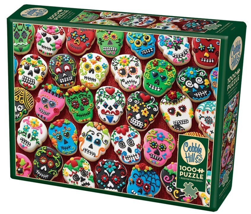Sugar Skull Cookies 1000 Pc