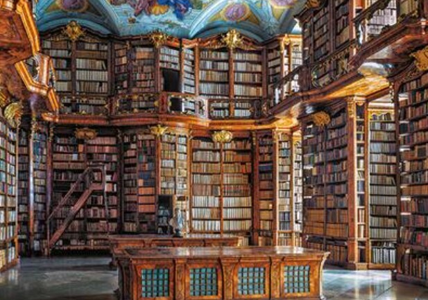 Library, Monastery St. Florian 1000 Pc