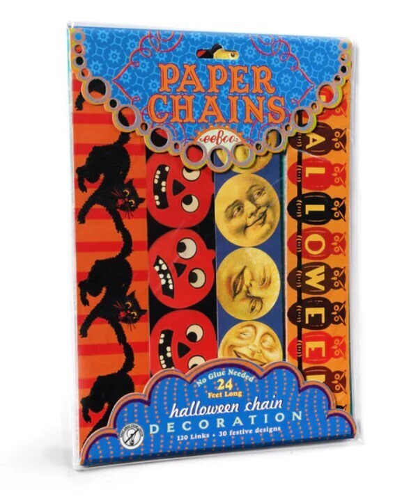 Halloween Paper Chains 5+