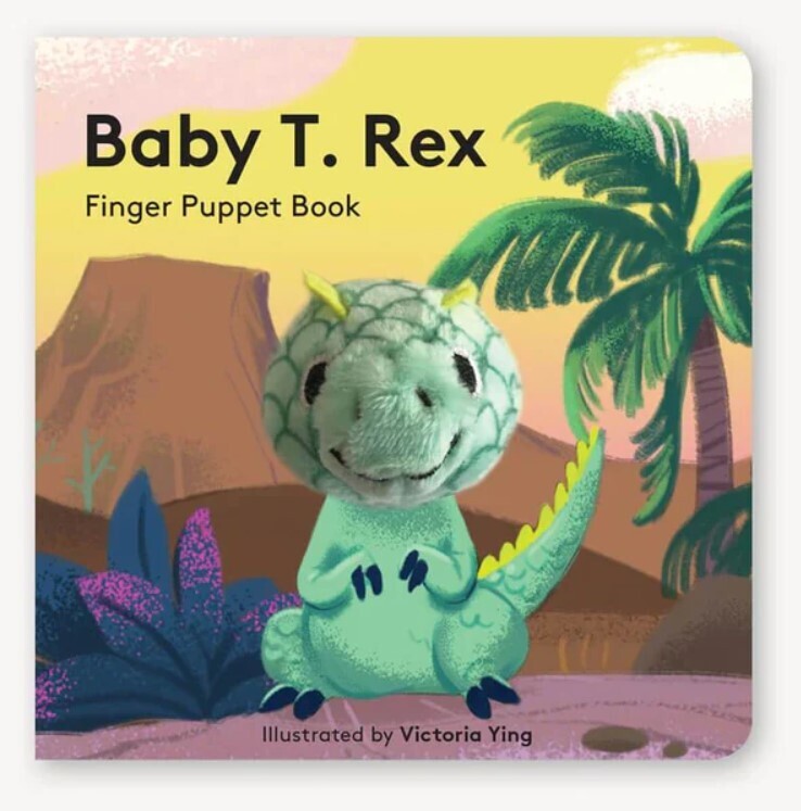 Baby T Rex Finger Puppet Book