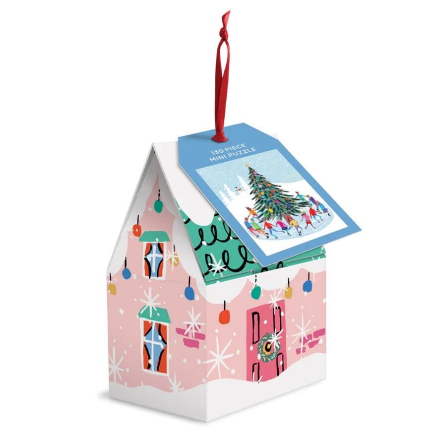Tree Skaters in Ornament Box 130 Pc