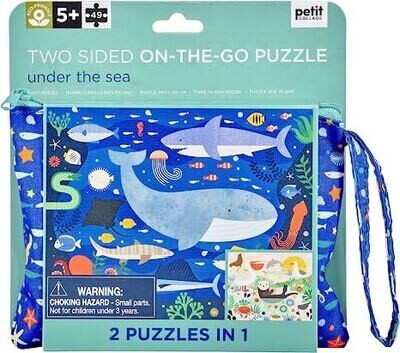 Under The Sea Two Sided 49 Pc In Pouch 5+