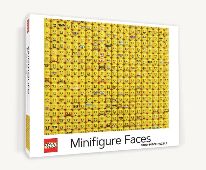 Lego Minifigure Faces 1000 Pc