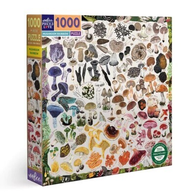 Mushroom Rainbow 1000 Pc