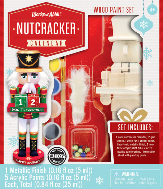 Nutcracker Calendar (Wood Paint Set)