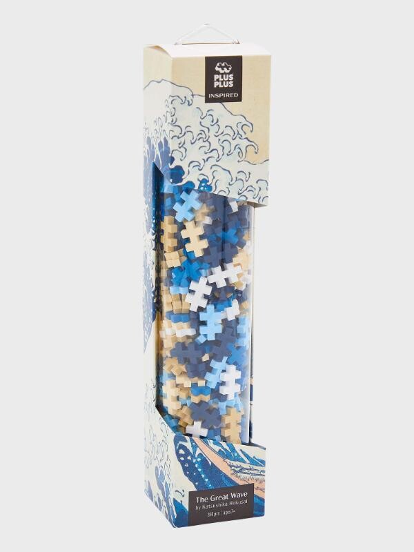 Plus Plus Inspired Hokusai The Great Wave 350 Pc 7+