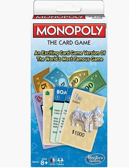 Monopoly The Card Game 8+